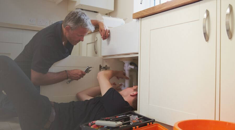 Professional burst pipe repair services in Mina, NV